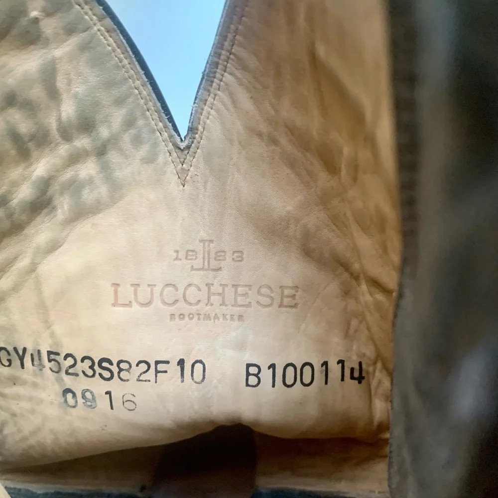 Women’s size 10B Lucchese western cowboy boots - Picture 8 of 9